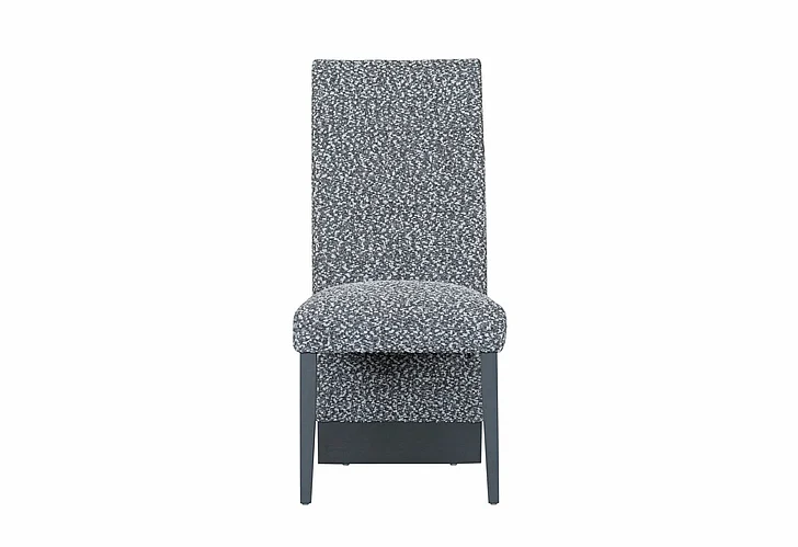 Global Furniture D12 Side Chair in White/Gray D12DC-WHITE/GREY (Set of 2)
