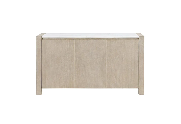 Global Furniture D1319 Buffet in Natural/White D1321-BUFFET