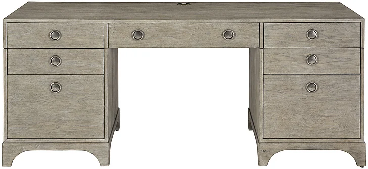 Bernhardt Workplace Albion Desk in Pewter D16-514
