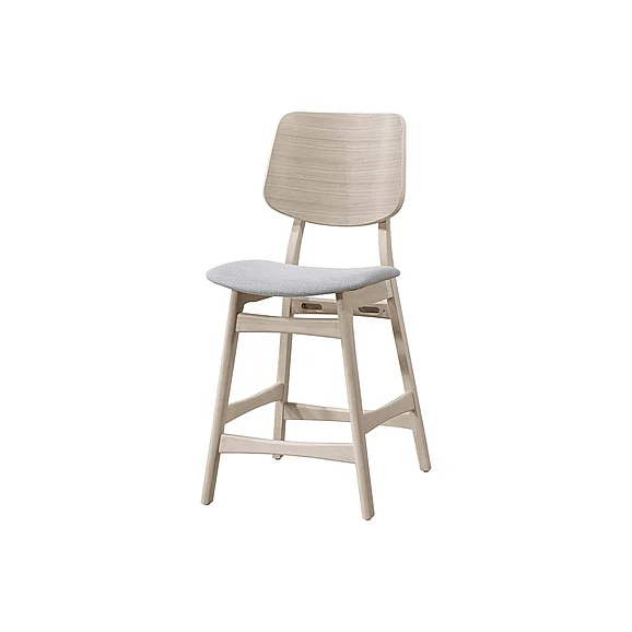 New Classic Oscar Counter Chair in White Wash (Set of 2) D1651W-22