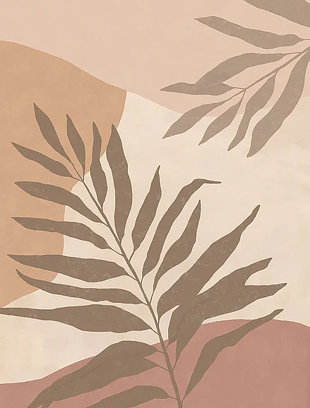 York Eijffinger Terracotta Tropical Color Block Wall Mural EJ318072