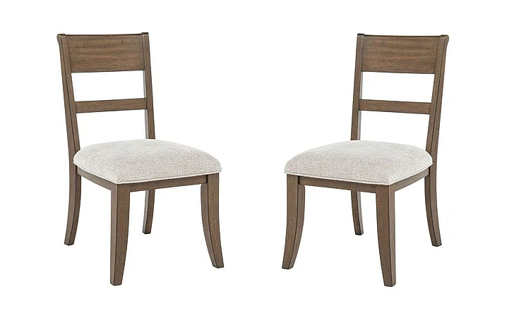 New Classic Mariana Wood Back Side Chair (Set of 2) in Vintage Mocha D2114B-21;D2114B-21 PROMO