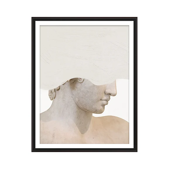 Theodore Alexander Art by TA Stop Thinking So Much 1 D2512S50227-4058 CUSTOM ITEM - EST SHIP - 8 to 10 Weeks