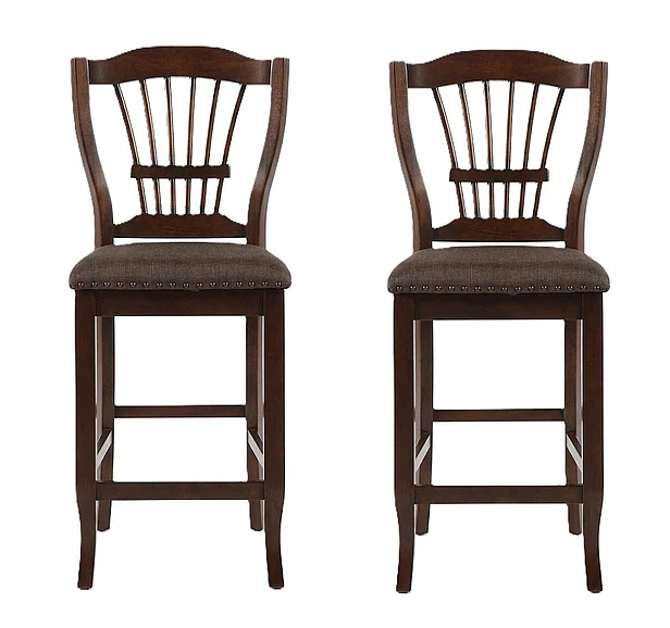 New Classic Bixby Counter Chair in Espresso D2541-22 (Set of 2) PROMO