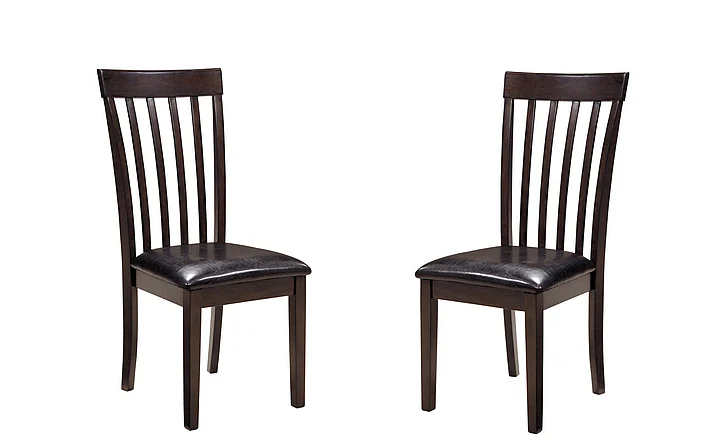 Hammis Upholstered Side Chair (Set of 2) in Dark Brown D310-01 FedEx/UPS