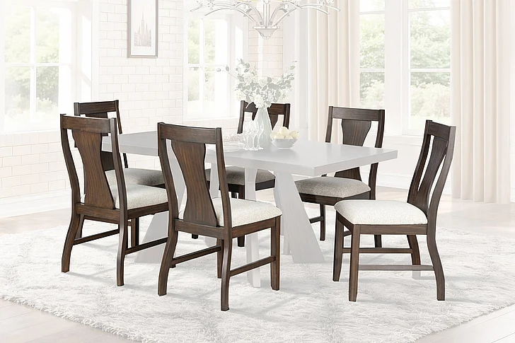 New Classic Chestnut Ridge Dining Chair (Set of 2) in Brown D4124-20