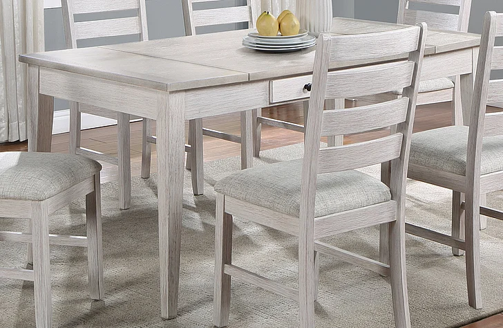 New Classic Echo Rectangle Dining Table in Driftwood D4129-10 PROMO