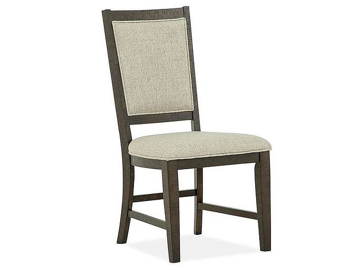 Magnussen Furniture Westley Falls Step Up Side Chair in Graphite D4399-65 (Set of 2)