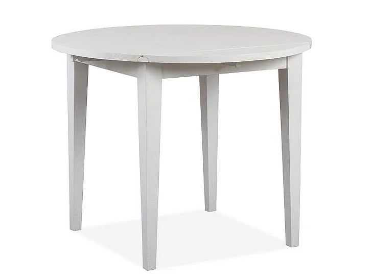 Magnussen Furniture Heron Cove 5-pieces Drop Leaf Dining Room Set in Chalk White