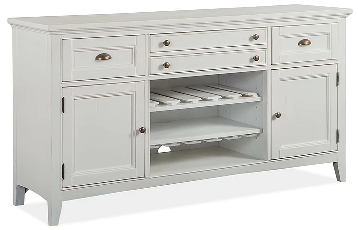 Magnussen Furniture Heron Cove Buffet in Chalk White D4400-14 PROMO