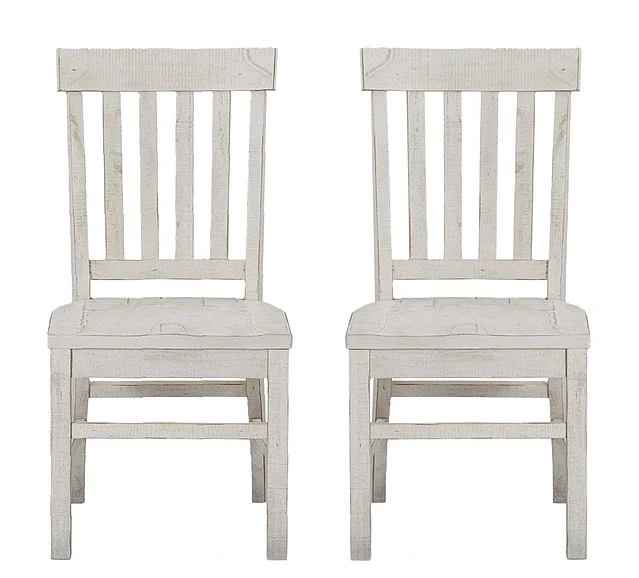 Magnussen Furniture Bronwyn Side Chair in Alabaster (Set of 2) D4436-60