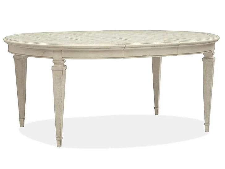 Magnussen Furniture Newport Round Dining Table in Alabaster D5430-25
