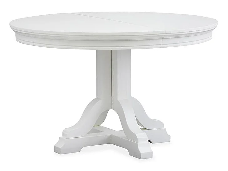 Magnussen Furniture Charleston 48" Round Dining Table in White Dove D5611-22WH