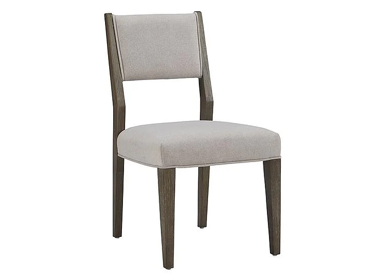 Magnussen Furniture Kavanaugh Dining Side Chair with Upholstered Seat in Weathered Kona Brown D5612-65 (Set of 2)