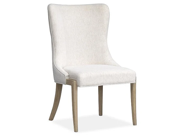 Magnussen Furniture Sunset Cove Upholstered Host Side Chair in Sanibel Brown D5783-66 (Set of 2)