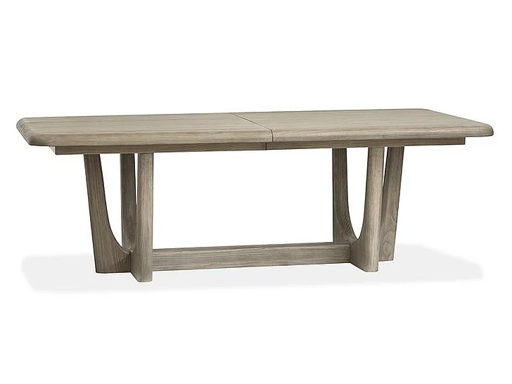 Magnussen Furniture Braelyn Trestle Dining Table in Dorian Grey D5874-21