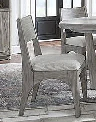 Magnussen Furniture Braelyn Dining Side Chair with Upholstered Seat in Dorian Grey D5874-62 (Set of 2)