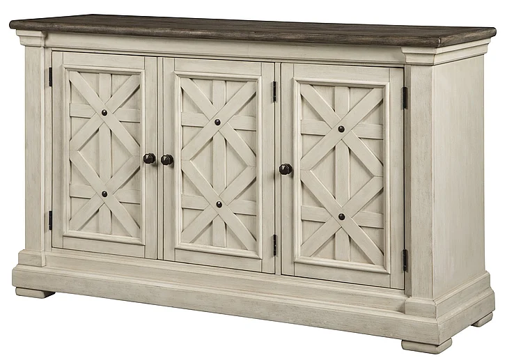Bolanburg Server in White/Oak D647-60