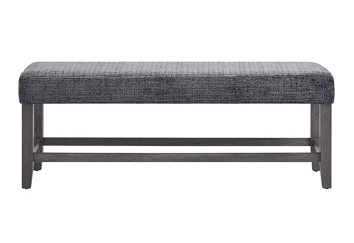 Global Furniture D8030 Dining Table Bench in Black/Brown D8030DT-BN