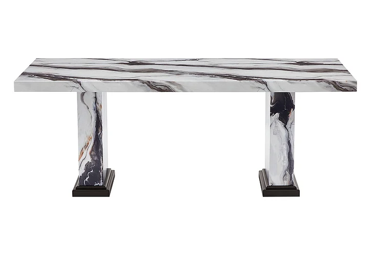 Global Furniture D8212 Dining Table in Light Brown D8212DT