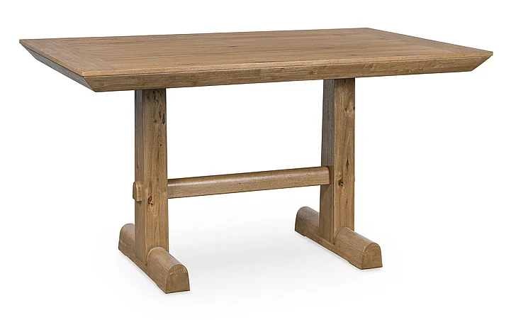 Ridgester Counter Height Dining Table in Light Brown D858-13