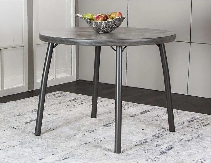 Sunset Trading Timber 45" Round Counterheight Table in Vintage Laminate