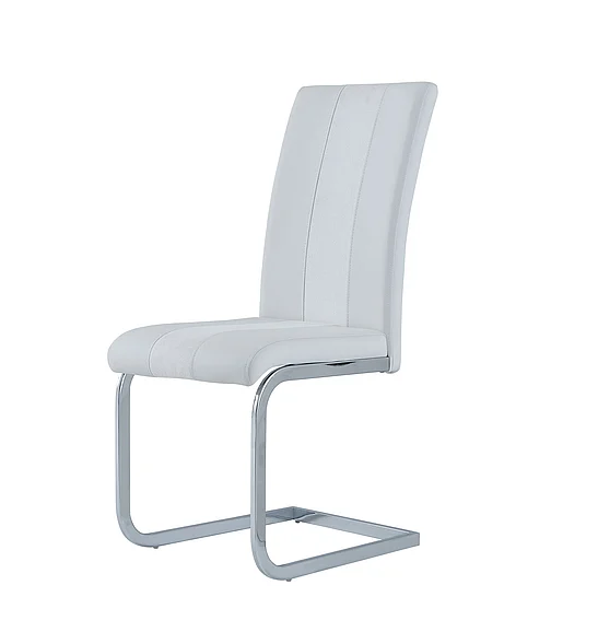 Global Furniture D915 Dining Chair in White D915DC-WH (Set of 2)