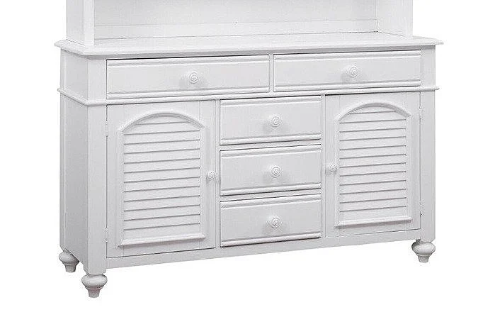 American Woodcrafters Cottage Traditions Server - White Cottage D-6510-590