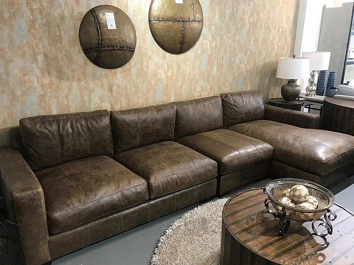 Bernhardt Upholstery Dawkins 3-Piece Leather Sectional Set (Featured Way)