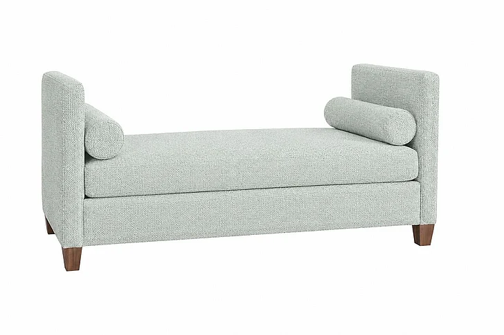 Vaughan-Bassett Upholstered Daybed in Forest Green 831-303F