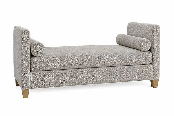 Vaughan-Bassett Upholstered Daybed in Grey Antelope 833-303G