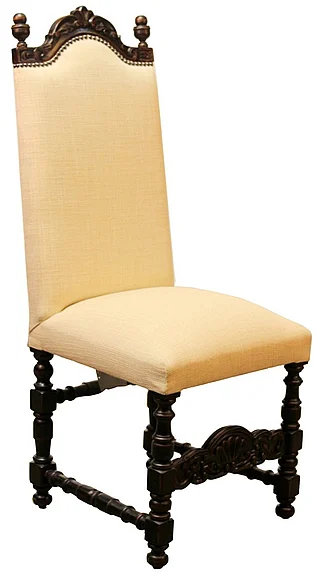 Peninsula Viceroy Dining Chair in Creme (Set of 2) DC-002-1404