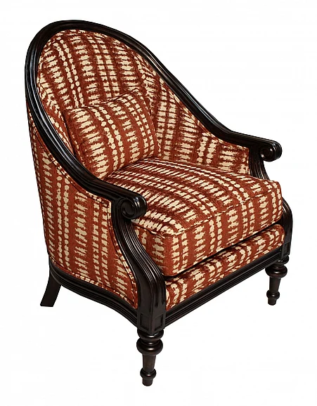 Peninsula Faustina Occasional Chair in Espresso DC-013-1600