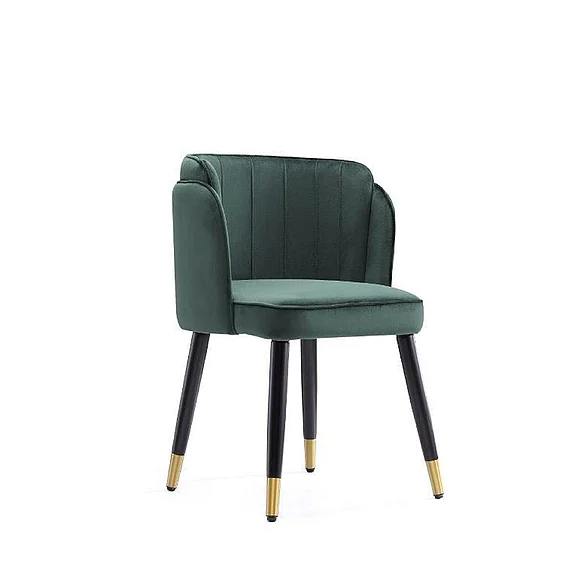 Manhattan Comfort Zephyr Velvet Dining Chair in Hunter Green DC043-GR