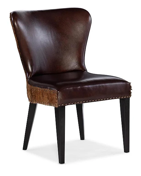 Hooker Furniture Kale Accent Chair with Dark Brindle in Debonair Espresso DC102-089
