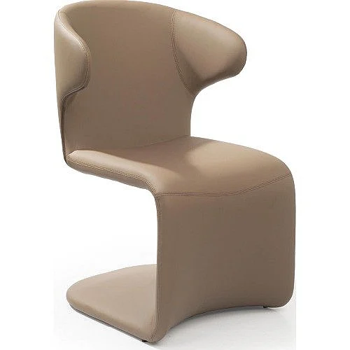 Whiteline Modern Elena Dining Chair in DC2029P-TAU
