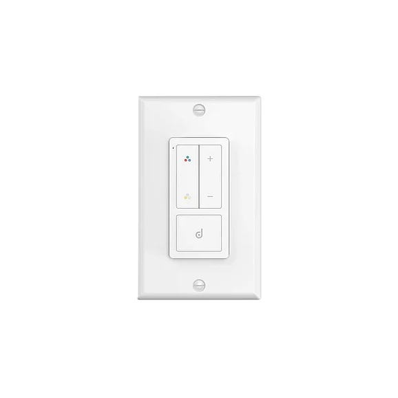 Dals Clicc Ble Mesh Remote Control w/ Local Controls, Includes Wall Mount w/ Magnet. in White DCP-RMCT
