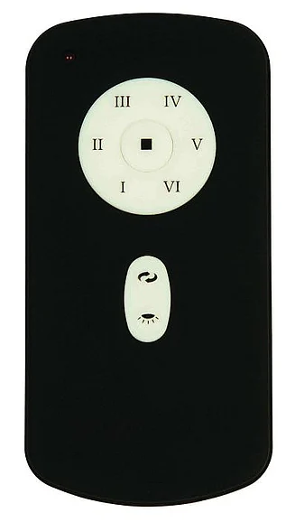 Craftmade DC Motor Remote in Black DC-REMOTE