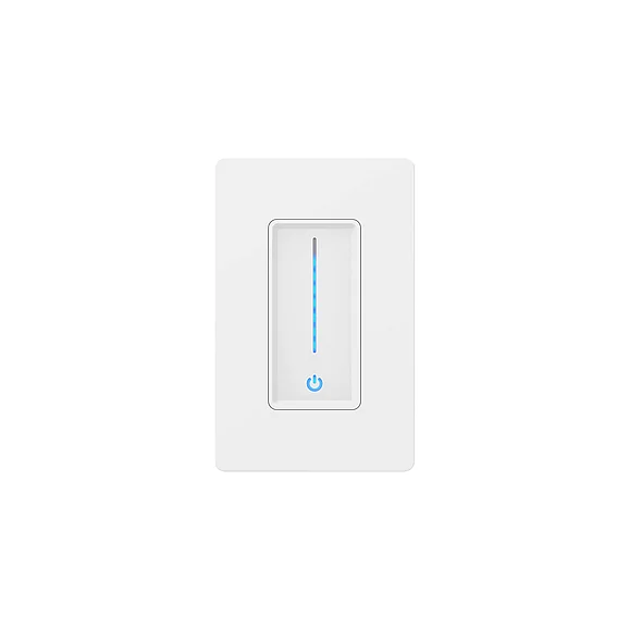 Dals Slide Dimmer w/ Integrated Driver, 120V Ac,12Dc, 60W in White DD1260