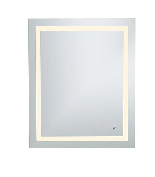 Elegant Helios 30In x 36In Hardwired Led Mirror with Touch Sensor and Color Changing Temperature 3000K/4200K/6400K MRE13036