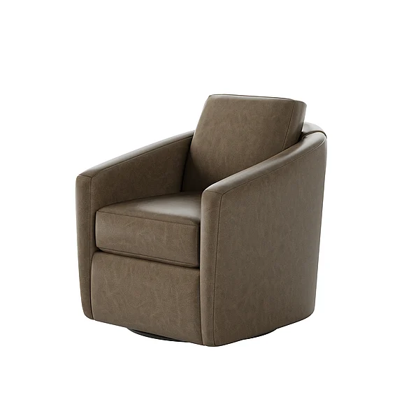 Southern Motion Daisey Swivel Glider in Taupe 105 186-18