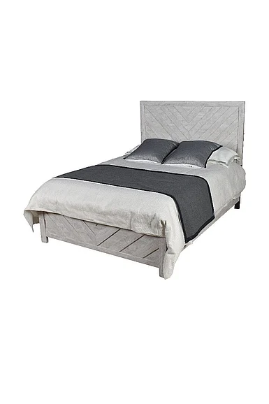 Galaxy Home Denver Queen Bed in Rustic Oak 698781361627
