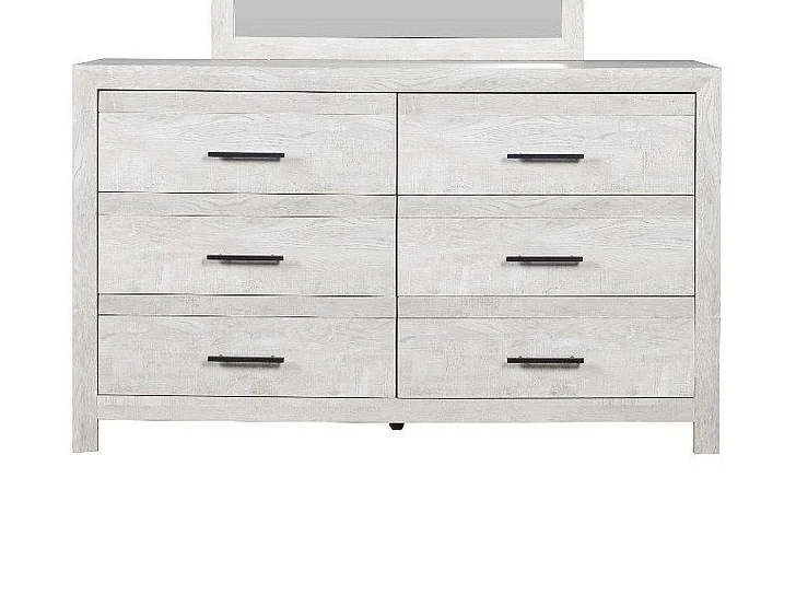 Galaxy Home Denver Dresser in Rustic Oak 698781478127