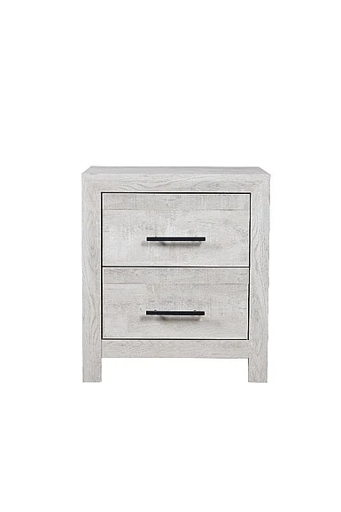 Galaxy Home Denver Nightstand Rustic Oak 698781144787