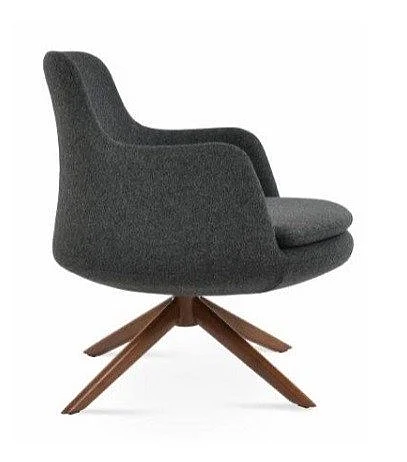SohoConcept Dervish Lounge Armchair Sword (Swivel) Lounge Base