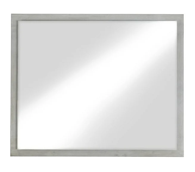 Modus Furniture Destination Mirror in Cotton Grey DEZ783