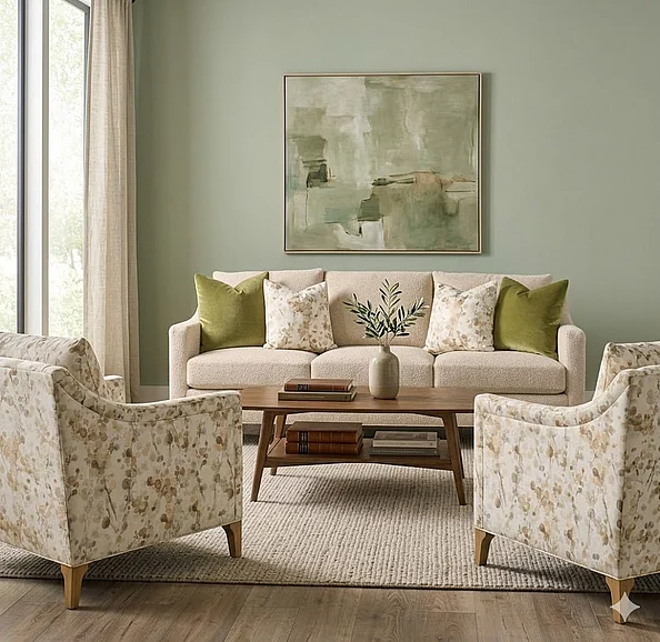 Theodore Alexander Catalina Channel 3pc Living Room Set CUSTOM ITEM