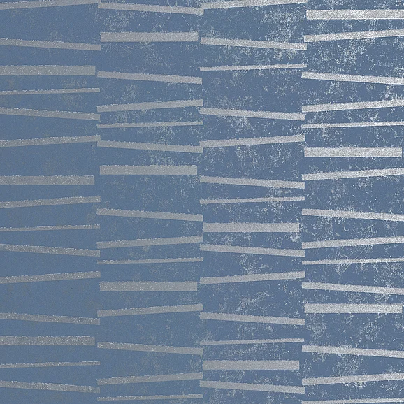 York Brewster Luminescence Blue Abstract Stripe Wallpaper (Double Roll) 2927-10604