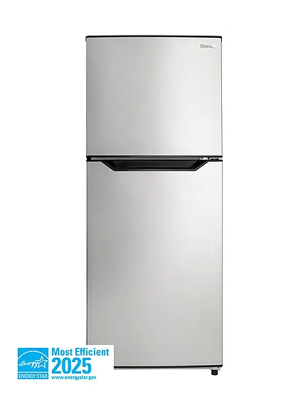 Danby 10.1 Cu. Ft. Apartment Size Top Mount Fridge DFF101B1BSSDB
