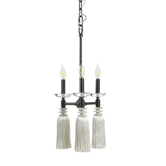 StyleCraft Steel & Crystal Glass Wall Mount Lamp in Black Nickel DFL95067A